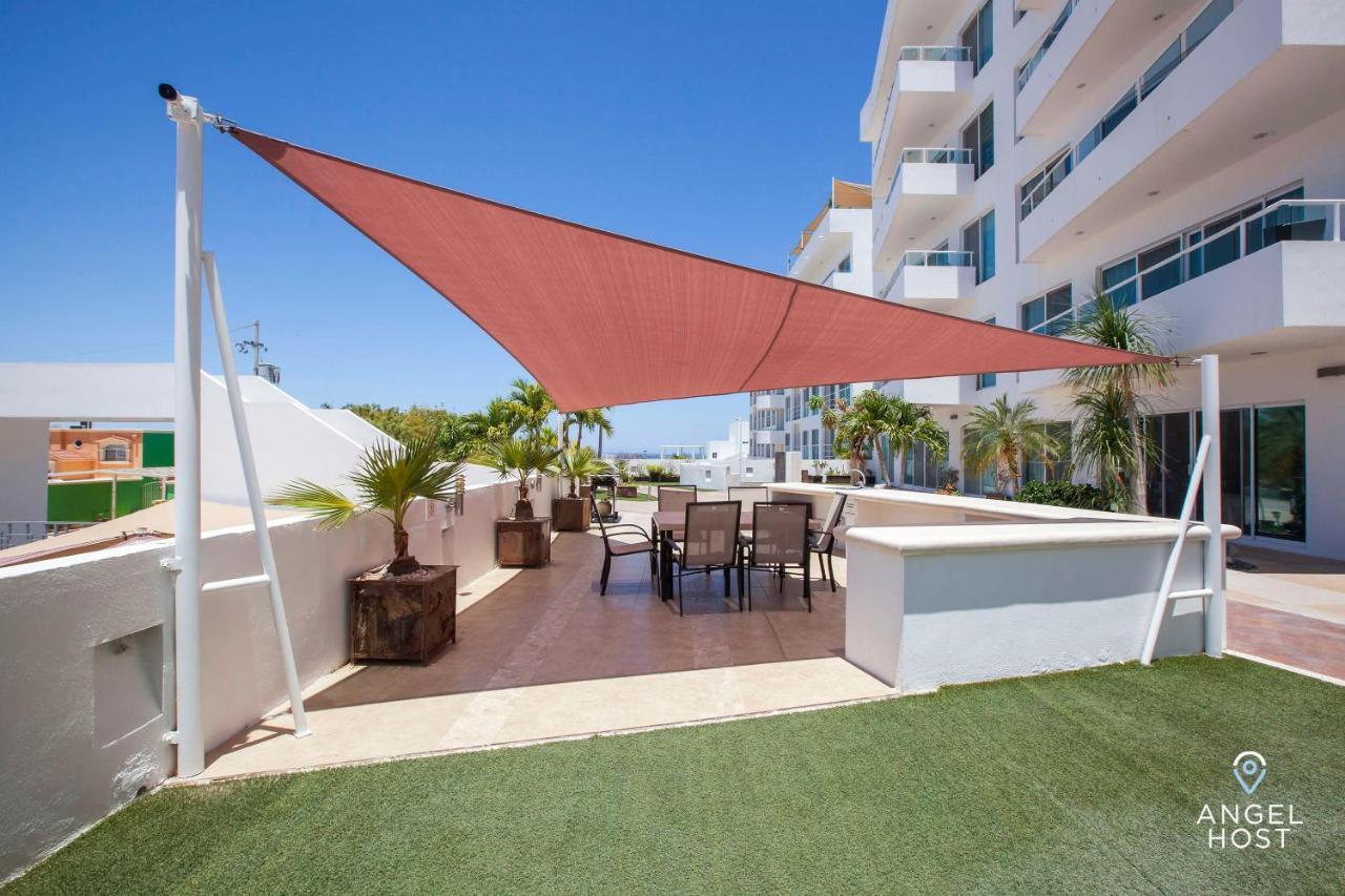 Oceanview Living Space & Balcony With Fiberoptic Wifi! La Paz Exterior photo